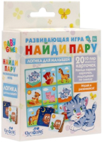 

Развивающий игровой набор Origami, Найди пару / 5425