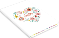 

Записная книжка Канц-Эксмо, Be Happy! / КЗБХК6802991
