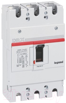 Выключатель автоматический Legrand DRX 250/250A 3P 18кA / 27105