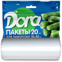 Пакеты фасовочные Dora 26x40см / 1014-006-5 (20шт) - 
