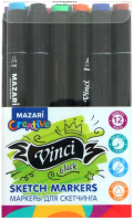 

Набор маркеров Mazari, Vinci Black / M-15143-12