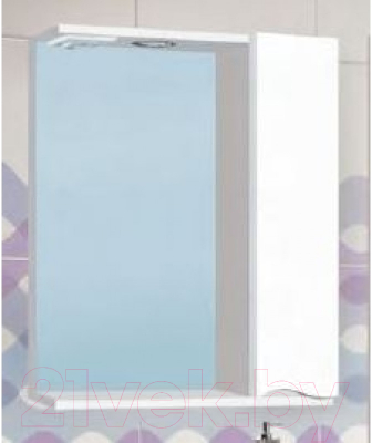 Шкаф с зеркалом для ванной Vako Аква 700 / 18198