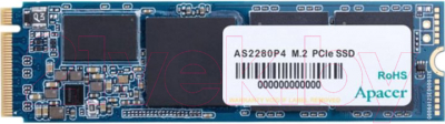 SSD диск Apacer AS2280P4 512GB (AP512GAS2280P4-1)