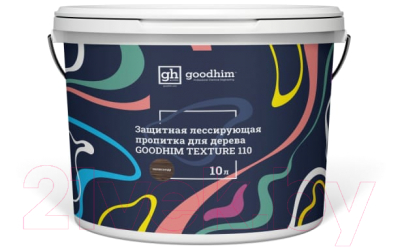 

Пропитка для дерева GoodHim, Бесцветный, Texture 110 лессирующая для дерева