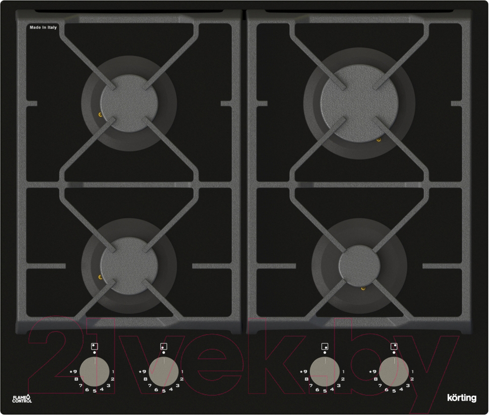 Газовая варочная панель Korting HGG 6985 CN FLC