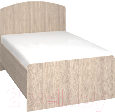 Односпальная кровать Премиум 950 (шимо светлый)