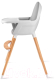 Миниатюра изображения товара Стульчик для кормления KinderKraft Fini (серый)