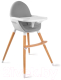 Миниатюра изображения товара Стульчик для кормления KinderKraft Fini (серый)