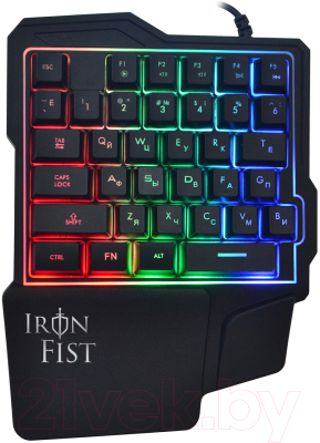 Клавиатура Oklick 701G Iron Fist / SW-GK116 (черный)