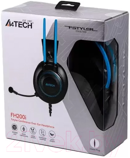 Наушники-гарнитура A4Tech Fstyler FH200i