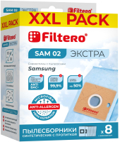 Комплект расходных материалов для пылесоса Filtero Экстра SAM 02 (8шт) - 