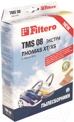 

Комплект пылесборников для пылесоса Filtero, Экстра TMS 08