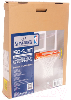 Баскетбольное кольцо Spalding Pro Slam Rim / 7888SCNR