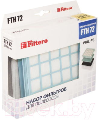 Комплект фильтров для пылесоса Filtero FTH 72 PHI 