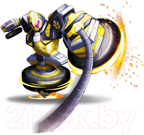 Игрушка-трансформер Spin Racers Волчок 2 в 1 Фантом / K02SRS04 — фото 7