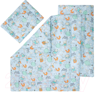 

Комплект постельный в коляску Amarobaby, Mommy Star Мечтатель / AMARO-36MS-MPr
