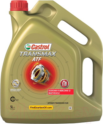 

Трансмиссионное масло Castrol, Transmax ATF Dexron-VI Mercon LV / 15D978