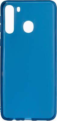 Чехол-накладка Volare Rosso Taura для Samsung Galaxy A21 (синий)