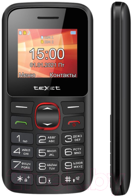 Мобильный телефон Texet TM-B315 (черный)