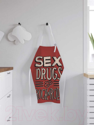 Кухонный фартук JoyArty Sex, Drugs, Rocknroll / ap-78549