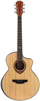 Акустическая гитара Flight AGAC-555 NA