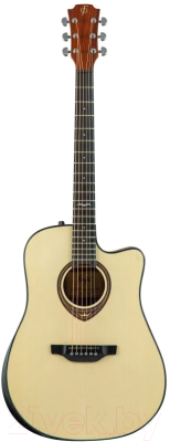 Электроакустическая гитара Flight AD-455CE NA