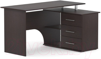 Письменный стол Сокол-Мебель КСТ-09 (правый, венге)