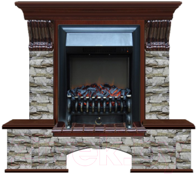 

Каминокомплект Glenrich, Бостон К Fobos Black