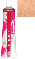 Крем-краска для волос Wella Professionals Color Touch 10/34 (60мл, яркий блонд золотисто-красный) - 