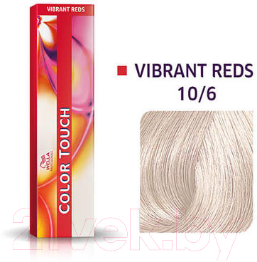 Крем-краска для волос Wella Professionals Color Touch 10/6 (60мл, розовая карамель)