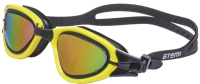 Очки для плавания Atemi N5301 (черный/желтый) - 