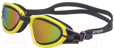 Очки для плавания Atemi N5301 (черный/желтый)