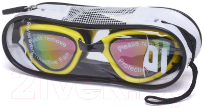 Очки для плавания Atemi N5301 (черный/желтый)