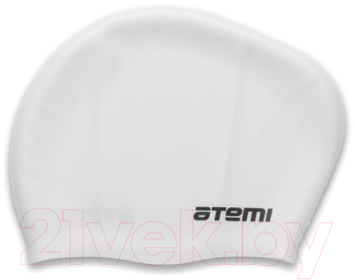 Шапочка для плавания Atemi LC-01 (белый)