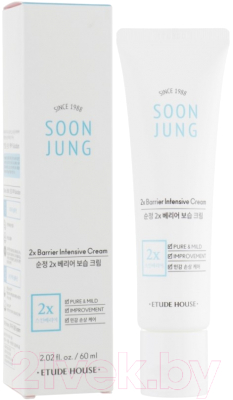 Крем для лица Etude House Soon Jung 2X Barrier Intensive Cream (60мл)
