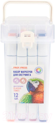 

Набор маркеров Проф-Пресс, Classic Tones / МП-6164