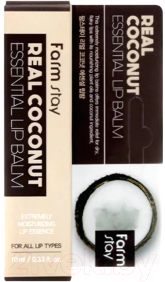 Бальзам для губ FarmStay Real Coconut Essential Lip Balm (10мл)