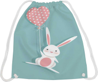 Мешок для обуви JoyArty Влюбленный кролик с шариком / bpa_44099 - 