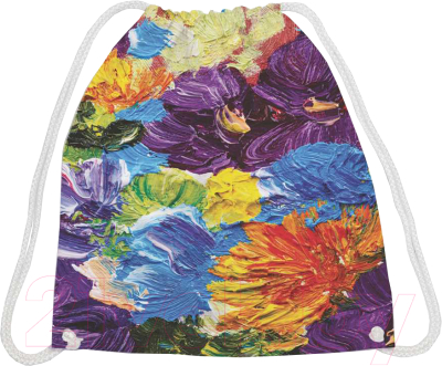 Мешок для обуви JoyArty Акриловые цветы / bpa_4872