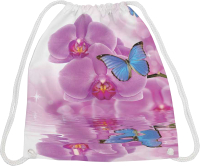Мешок для обуви JoyArty Бабочка на орхидее / bpa_11023 - 