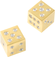 Набор кубиков для настольной игры Haleyan kh211 (золото) - 