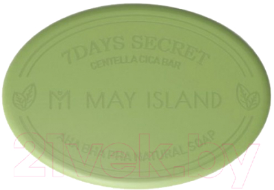 Мыло для умывания May Island 7 Days Secret Centella Cica Pore Cleansing (100г)
