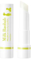 

Бальзам для губ детский Milk Baobab, Baby&Kids Calming Lip Balm Green