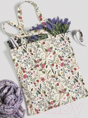 

Сумка-шоппер JoyArty, Полевые цветы / bsh_43913