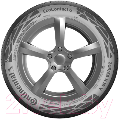 

Летняя шина Continental, EcoContact 6 215/45R20 95T ContiSeal