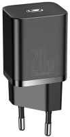 Зарядное устройство сетевое Baseus Super Si 1C 20W / CCSUP-B01 (черный) - 