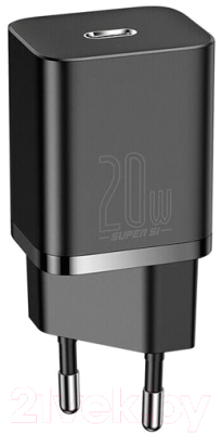 Зарядное устройство сетевое Baseus Super Si 1C 20W / CCSUP-B01 (черный)