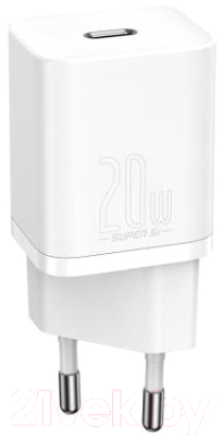 Зарядное устройство сетевое Baseus Super Si 1C 20W / CCSUP-B02 (белый)
