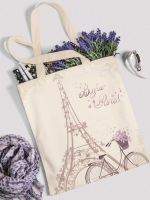 

Сумка-шоппер JoyArty, В Париж на велосипеде / bsh_2959