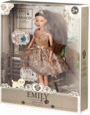 

Кукла с аксессуарами Эмили, С любимцем. Ванильное небо / 76980